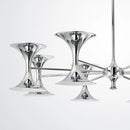 Modern Living Room Pendant Light Chandelier by Ljojo: Space Age Metallic Bedroom Study Luster