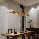 Medieval Bauhaus Resin Branches Creative LED Chandelier by Ljojo