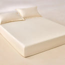 Ljojo Luxury 800TC Egyptian Cotton Bed Sheet Set, Ultra Soft Solid 3-Piece Kit
