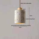 Ljojo LED Pendant Lights Modern Style Cement Wood Hanging Lamp