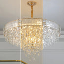 French High-end LED Crystal Chandeliers - Luxury Pendant Lights for Home Decor by Ljojo
