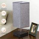 Ljojo LED Desk Lamp with Dual USB Ports and Pull Chain Table Lamp