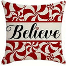 Ljojo Merry Christmas Pillow Cover for Festive Home Decor