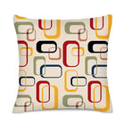 Geometric Pattern Pillow Covers by Ljojo for Sofa, Bedroom, Car - Digital Print, Stylish