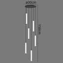 Ljojo LED Pendant Light Chandeliers for Living Room Staircase Indoor Lighting