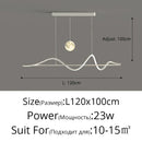 Ljojo LED Pendant Lights Modern Chandelier for Bar Table Kitchen Living Room Home Decor