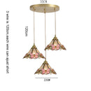 Ceiling Chandeliers Modern Tiffany Glass Pendant Light for Bedroom Kitchen - Ljojo