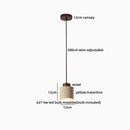 Ljojo LED Pendant Light Fixture Japanese Style Hanging Lamp for Home Decor.