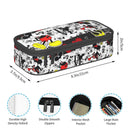 Ljojo Mickey Minnie Pen Pouch: Big Capacity Pencil Case & Makeup Bag for All
