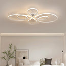 Modern Black LED Ceiling Light - Sleek Surface Mounted Fixture for Bedroom Living Room - Ljojo