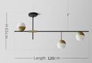 Nordic Glass LED Pendant Light Chandelier | Designer Home Decor Fixture by Ljojo