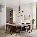 American Copper Retro Classical Chandelier by Ljojo - Elegant Villa Living Dining Room Decor