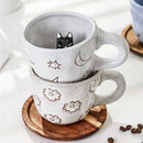 Ljojo 3D Cute Animal Snail Flower Ceramic Coffee Mug - Lovely Gift for Besties