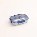 Ljojo 3 Compartment Microwavable Lunch Box Container