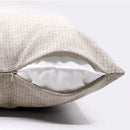 Ljojo Linen Tassel Cushion Cover for Home Decor