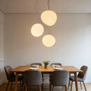 Ljojo Linear Glass Ball Pendant Light Modern Luxury Interior Lighting Staircase Bedroom