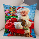 Christmas Santa Claus Pillowcase - Ljojo Christmas Day Party Sofa Decoration Gift