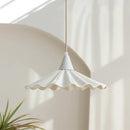 Ljojo 30cm Ceramic LED Pendant Lights Nordic Style Modern Hanging Lamp