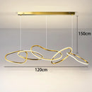 Ljojo Light Luxury Chandelier for Villa High Ceiling Living Room