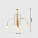 Nordic Minimalist Pendant Lamp LED Light Chandelier for Home Decor by Ljojo
