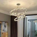 Ljojo Modern Minimalist LED Crystal Chandelier for Living Room 2025 - New Light Luxury Design