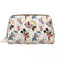 Ljojo Minnie Mouse Cosmetic Bag: Trendy Large Capacity Makeup Case