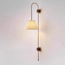French Fabric Wall Lamp Modern Led Sconce - Ljojo