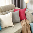 Ljojo Luxe Velvet Striped Cushion Cover Set - 45X45cm Home Decor Pillow Case