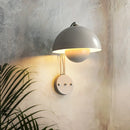 Modern LED Wall Lamp Flower Bud Sconce Creative Macaron Switch Night Light by Ljojo