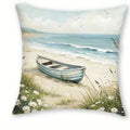 Beach Chic Throw Pillow Cover Set for Home Decor by Ljojo