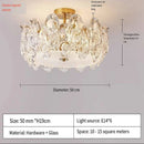 Cream French Ceiling Lamp for Romantic Rooms by Ljojo
