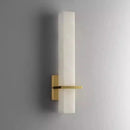 Natural Marble Wall Lamp Copper Color for Living Room by Ljojo