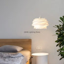 Danish Designer White Rose Pendant Lighting for Kitchen Island by Ljojo