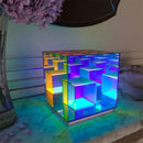 Ljojo LED Cube Table Lamp: Modern Decorative Atmosphere Light for Home