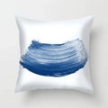 Blue Pattern Cushion Cover 45*45cm Pillowcase for Bedroom Sofa Home Decor by Ljojo