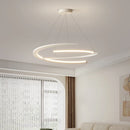 Modern Golden Ring Metal LED Ceiling Pendant Light | High-end Home Decor Living Room Ljojo