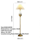 Ljojo Luxury Retro Floor Lamp for Home Décor