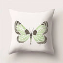 Butterfly Print Decorative Cushion Cover 45X45CM Sofa Polyester Pillow Case for Home Decor