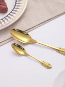 Ljojo 24pcs High-End Stainless Steel Tableware Set for Home, Hotel, Party, Christmas Gift