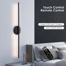 Ljojo LED Wall Lights: Wireless Rechargeable Dimmable Touch Switch ON/OFF Lamps