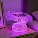 Car Light Party Supplies Racing Night Light Gift Multi Color Changing Night Light - Ljojo