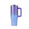 Ljojo 40oz Tumbler with Handle & Straw - Double Wall Vacuum Insulated Stainless Steel Cup