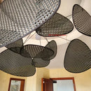 Japanese Handmade Rattan Vine Black Chandelier for Living Room by Ljojo