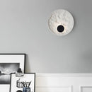 Ljojo LED Resin Wall Lamps - Nordic Modern Creative Round Wall Light for Bedroom