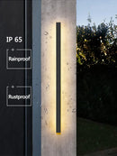 IP65 Modern Outdoor LED Wall Lamp for Porch Garden Staircase, Ljojo Linear Strip Lighting