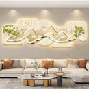 Ljojo LED Living Room Light Painting High-End Sofa Wall Art 2025 Luxury Model