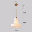 Ljojo Bauhaus Glass Pendant Lamp Ceiling Suspension for Kitchen Island Bedroom Dining Room