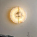 Alabaster Wall Sconce Luxury Bedside Lamp for Living Room by Ljojo
