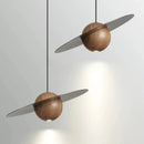 Japanese Style Metal Art Pendant Light LED Chandelier Dining Room Bedroom Decor Ljojo