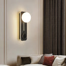 Ljojo LED Wall Lamp Touch Dimming 3-Color Bedroom Sconce